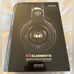 Monster brand Elements Over The Ear Headphones (black)